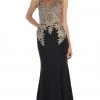 May Queen - Illusion Scoop Lace Prom Gown 1 May Queen - Illusion Scoop Lace Prom Gown
