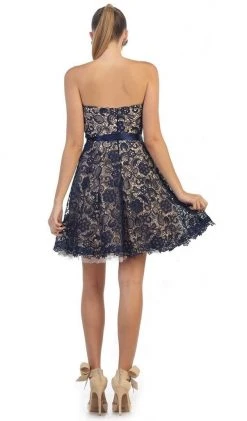 May Queen - Lace Sweetheart A-line Cocktail Dress 14 May Queen - Lace Sweetheart A-line Cocktail Dress