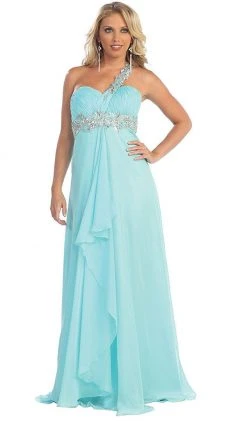 Formal Gowns May Queen - MQ1028 Ornate Strap Ruched Sweetheart A-line Prom Dress