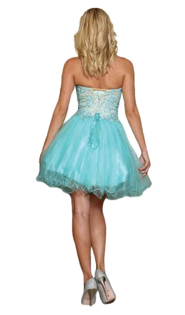 May Queen - MQ1123 Embellished Sweetheart A-line Cocktail Dress Cocktail Dresses 8 May Queen - MQ1123 Embellished Sweetheart A-line Cocktail Dress Cocktail Dresses