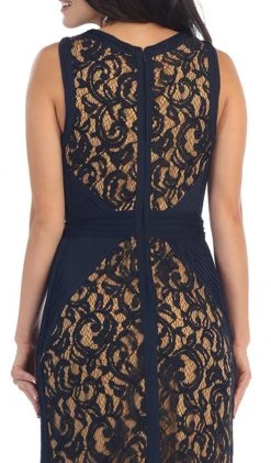 May Queen - MQ1270 Sleeveless V-Neck Lace Evening Gown Formal Gowns 10 May Queen - MQ1270 Sleeveless V-Neck Lace Evening Gown Formal Gowns