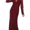 May Queen - MQ1451 Embellished Sheer Jewel Sheath Evening Dress Formal Gowns 1 May Queen - MQ1451 Embellished Sheer Jewel Sheath Evening Dress Formal Gowns