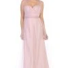 May Queen - MQ1728 Illusion Sweetheart A-Line Dress Formal Gowns