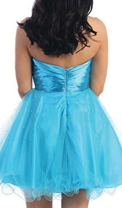 May Queen - MQ697 Bejeweled Bodice Strapless Sweetheart Cocktail Dress 13 May Queen - MQ697 Bejeweled Bodice Strapless Sweetheart Cocktail Dress