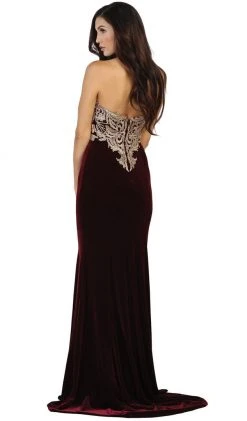 Formal Gowns May Queen - RQ7540 Embroidered Sweetheart Sheath Prom Dress 13 Formal Gowns May Queen - RQ7540 Embroidered Sweetheart Sheath Prom Dress