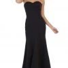 May Queen - RQ7703 Strapless Sweetheart Trumpet Evening Dress