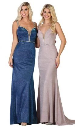 May Queen - RQ7758 Plunging Sweetheart Sheath Dress Formal Gowns 11 May Queen - RQ7758 Plunging Sweetheart Sheath Dress Formal Gowns