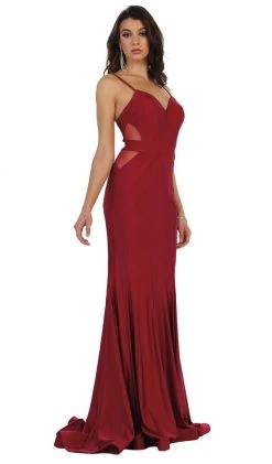 Formal Gowns May Queen - Sleeveless Sweetheart Sheath Evening Dress