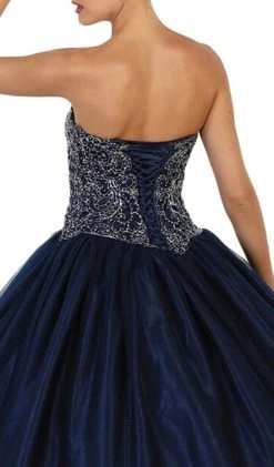 Formal Gowns May Queen - Strapless Embellished Sweetheart Quinceanera Ballgown 12 Formal Gowns May Queen - Strapless Embellished Sweetheart Quinceanera Ballgown