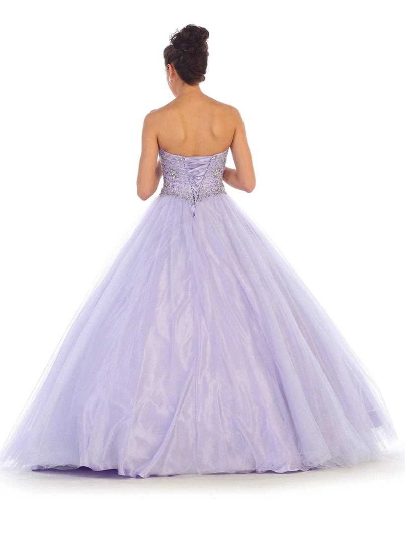 Formal Gowns May Queen - Strapless Sweetheart Evening Gown 6 Formal Gowns May Queen - Strapless Sweetheart Evening Gown