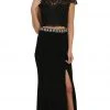 May Queen - Two Piece Bedazzled Sheath Evening Dress Formal Gowns 1 May Queen - Two Piece Bedazzled Sheath Evening Dress Formal Gowns