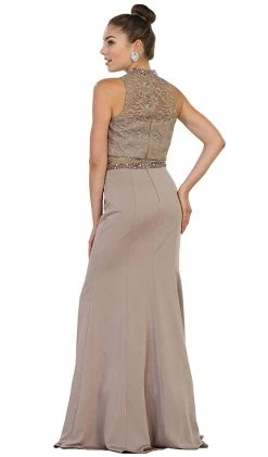 Formal Gowns May Queen - Two Piece Embellished Sheath Evening Dress 17 Formal Gowns May Queen - Two Piece Embellished Sheath Evening Dress