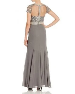 MIGNON - Embellished Long Dress VM1730B