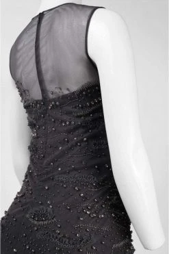 Formal Gowns MIGNON - Illusion Ornate Mesh Trumpet Gown VM1364