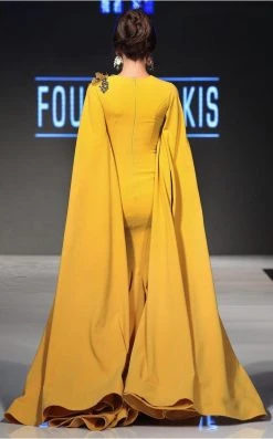 MNM Couture - 2290 Embellished High Neck Trumpet Dress Formal Gowns