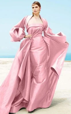 Formal Gowns MNM Couture - 2332 Fabulous Balloon Sleeved Evening Gown 9 Formal Gowns MNM Couture - 2332 Fabulous Balloon Sleeved Evening Gown
