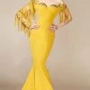 MNM Couture - 2339 Floral Off Shoulder Mermaid Dress Formal Gowns