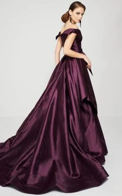 MNM Couture - 2371 Off-Shoulder Paneled Evening Gown