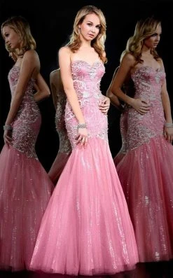 Formal Gowns MNM Couture - 8014 Bejeweled Sweetheart Trumpet Dress 9 Formal Gowns MNM Couture - 8014 Bejeweled Sweetheart Trumpet Dress