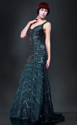 Formal Gowns MNM Couture - 8291 Ornate Sweetheart Trumpet Gown 8 Formal Gowns MNM Couture - 8291 Ornate Sweetheart Trumpet Gown