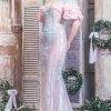 MNM Couture - Colorful Off-Shoulder Gown K3517 Formal Gowns 1 MNM Couture - Colorful Off-Shoulder Gown K3517 Formal Gowns