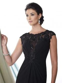 Montage By Mon Cheri - 114926 Chiffon Venise Lace Dress - 1 Pc Pink In Size 14 Available 9 Montage By Mon Cheri - 114926 Chiffon Venise Lace Dress - 1 Pc Pink In Size 14 Available