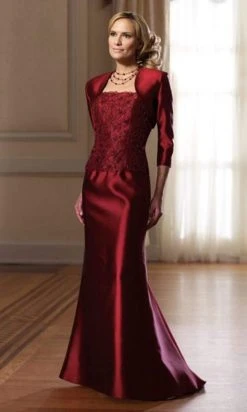 Formal Gowns Montage By Mon Cheri - 210992P Lace Overlay Bodice Mermaid Dress