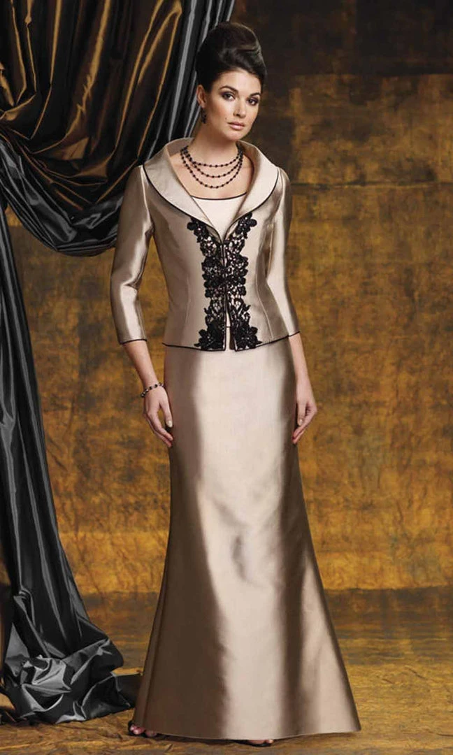 Montage By Mon Cheri - 211952 Scoop Dress With Jacket 3 Montage By Mon Cheri - 211952 Scoop Dress With Jacket