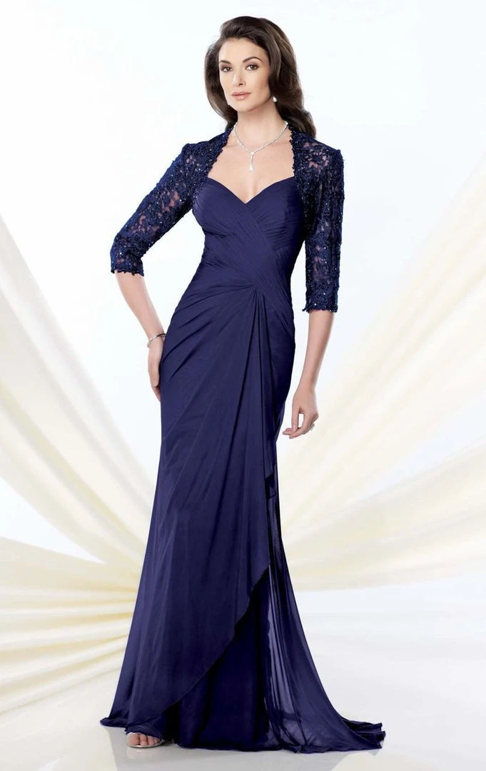 Montage By Mon Cheri - 214943 Criss Cross Ruched Lace Evening Gown - 1 Pc. Wine In Size 12 Available 3 Montage By Mon Cheri - 214943 Criss Cross Ruched Lace Evening Gown - 1 Pc. Wine In Size 12 Available