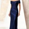 Montage By Mon Cheri - 24942P Jewel Ornate Ruched Off-shoulder Gown Formal Gowns 2 Montage By Mon Cheri - 24942P Jewel Ornate Ruched Off-shoulder Gown Formal Gowns