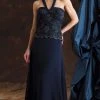 Formal Gowns Montage By Mon Cheri - 29981 Embellished Halter A-Line Dress