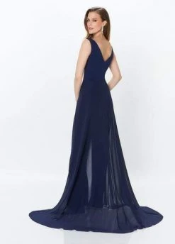 Montage By Mon Cheri Shirr-Front Overskirt Jumpsuit 119936 Plus Size Dresses 14 Montage By Mon Cheri Shirr-Front Overskirt Jumpsuit 119936 Plus Size Dresses