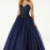 Mori Lee - 45008 Bejeweled Strapless Sweetheart Glitter Ballgown Formal Gowns 1 Mori Lee - 45008 Bejeweled Strapless Sweetheart Glitter Ballgown Formal Gowns