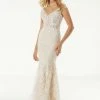 Mori Lee - 45065 Embroidered Off-Shoulder Trumpet Dress With Train Formal Gowns 1 Mori Lee - 45065 Embroidered Off-Shoulder Trumpet Dress With Train Formal Gowns