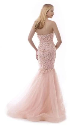 Morrell Maxie Ornate Strapless Mermaid Gown 15456 - 1 Pc Periwinkle In Size 10 Available 7 Morrell Maxie Ornate Strapless Mermaid Gown 15456 - 1 Pc Periwinkle In Size 10 Available