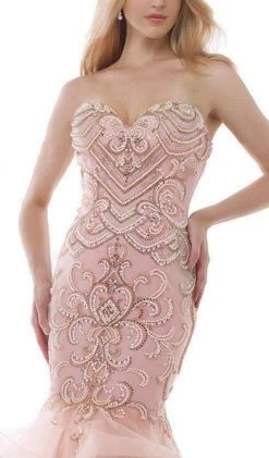 Morrell Maxie Ornate Strapless Mermaid Gown 15456 - 1 Pc Periwinkle In Size 10 Available 6 Morrell Maxie Ornate Strapless Mermaid Gown 15456 - 1 Pc Periwinkle In Size 10 Available