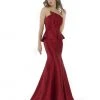 Morrell Maxie - Strapless Asymmetric Mermaid Dress 15635 1 Morrell Maxie - Strapless Asymmetric Mermaid Dress 15635