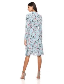Nanette Nanette Lepore - NM9S171Y9 Long Sleeve Floral Print Dress 15 Nanette Nanette Lepore - NM9S171Y9 Long Sleeve Floral Print Dress