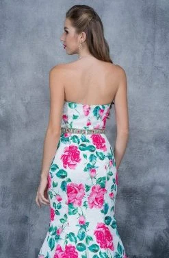 Nina Canacci - 1362 Floral Deep Sweetheart Mermaid Dress Formal Gowns 12 Nina Canacci - 1362 Floral Deep Sweetheart Mermaid Dress Formal Gowns