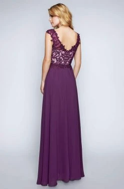 Nina Canacci - 1449 Embellished Lace Bodice A Line Gown Formal Gowns 14 Nina Canacci - 1449 Embellished Lace Bodice A Line Gown Formal Gowns