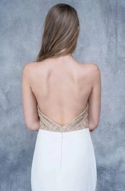 Nina Canacci - 2126 Illusion Geo-Halter Sheath Gown 15 Nina Canacci - 2126 Illusion Geo-Halter Sheath Gown