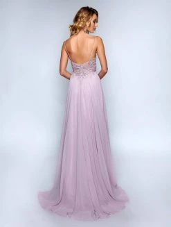 Formal Gowns Nina Canacci - 3153 Spaghetti Strap Lace Bodice A Line Evening Gown 15 Formal Gowns Nina Canacci - 3153 Spaghetti Strap Lace Bodice A Line Evening Gown