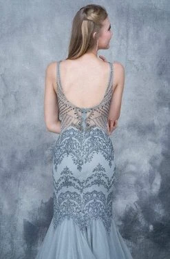 Formal Gowns Nina Canacci - 8142 Jeweled V-neck Mermaid Dress 13 Formal Gowns Nina Canacci - 8142 Jeweled V-neck Mermaid Dress