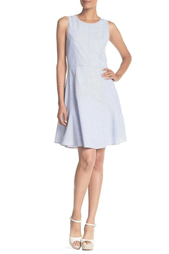 Cocktail Dresses Nina Leonard - L5358A Sleeveless, Jewel A-line Dress 3 Cocktail Dresses Nina Leonard - L5358A Sleeveless, Jewel A-line Dress