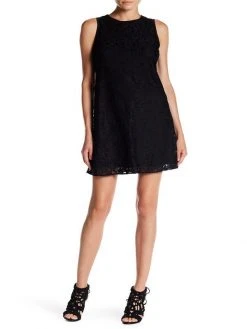 Nine West - 10647202 Sleeveless Floral Lace Cocktail Dress Cocktail Dresses