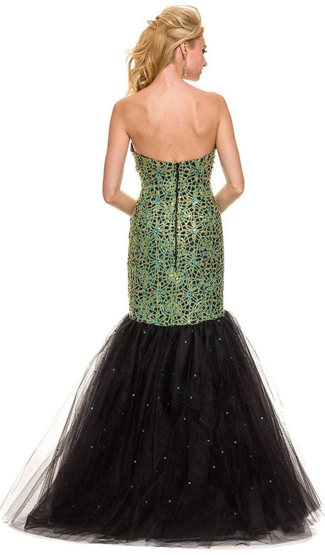 Nox Anabel - 3123 Embellished Sweetheart Mermaid Dress 4 Nox Anabel - 3123 Embellished Sweetheart Mermaid Dress