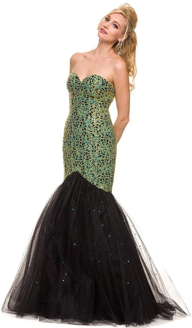 Nox Anabel - 3123 Embellished Sweetheart Mermaid Dress 3 Nox Anabel - 3123 Embellished Sweetheart Mermaid Dress