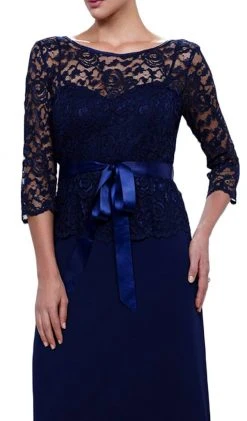 Nox Anabel - 5116 Lace Illusion Dress Formal Gowns