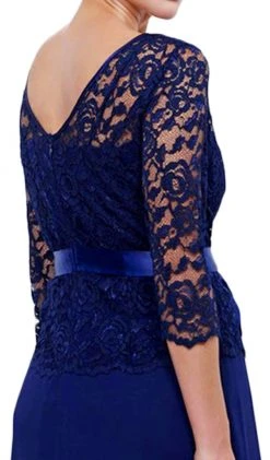 Nox Anabel - 5116 Lace Illusion Dress Formal Gowns 12 Nox Anabel - 5116 Lace Illusion Dress Formal Gowns