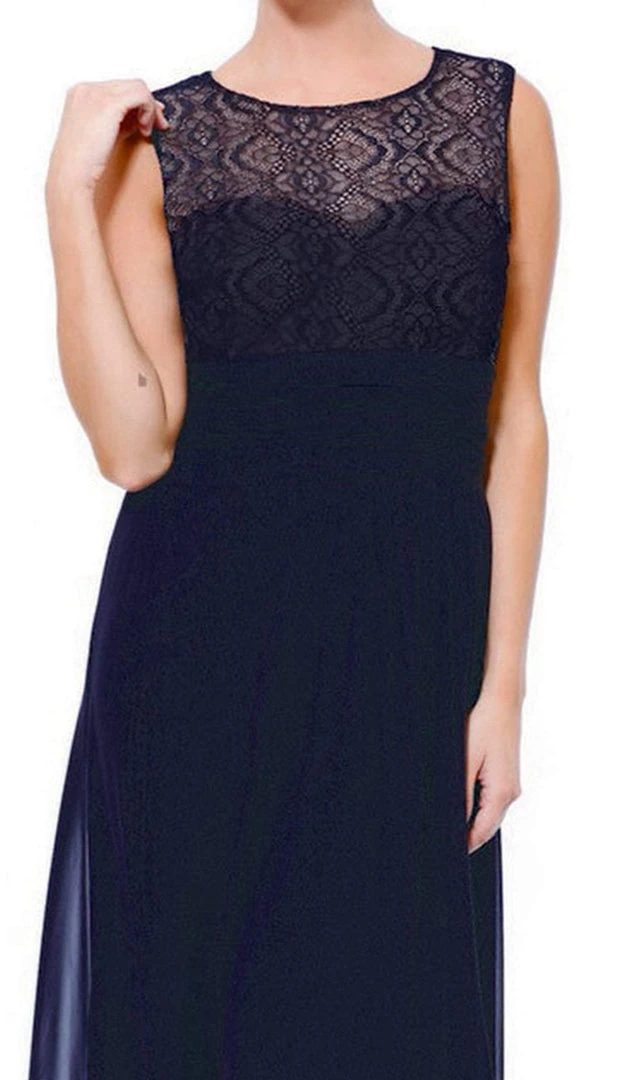 Formal Gowns Nox Anabel - 5136 Illusion Dress With Jacket 6 Formal Gowns Nox Anabel - 5136 Illusion Dress With Jacket